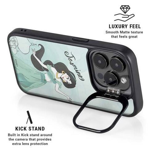 Disney Princess Jasmine iPhone 15 Pro Kickstand Case